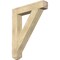 Ekena Millwork Traditional Craftsman Rough Sawn Bracket, Douglas Fir, 6"W x 36"D x 44"H BKT06X36X44TRA04RDF - alternate 1